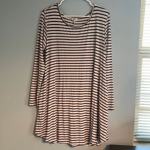 Boutique Brand Striped Dress